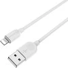 Oem Borofone kabelis BX14 LinkJet – USB į Lightning – 2,4A 3 metras baltos spalvos