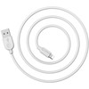 Borofone Kabelis BX14 LinkJet - USB į Lightning - 2,4A 2 m baltos spalvos