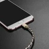 Borofone Kabelis BX24 Ring Current – USB į Micro USB – 2,4A 1 metras aukso spalvos