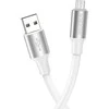 Oem Borofone Kabelis BX82 Bountiful – USB į Micro USB – 2,4A 1 metras baltos spalvos