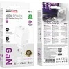 Borofone kelioninis įkroviklis BN31 Cargador GaN – 2xType C – QC 3.0 PD 45W with Type C to Type C cable baltos spalvos