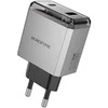 Oem Borofone Laidinis įkroviklis BN20 Lena – USB + Type C – PD 35W pilkos spalvos