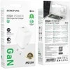 Borofone laidinis įkroviklis BN26 Fuente – Type C – PD 20W baltos spalvos