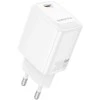 Oem Borofone laidinis įkroviklis BN26 Fuente – Type C – PD 20W baltos spalvos