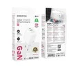 Borofone laidinis įkroviklis BN29 Fuente - USB + Type C - QC 3.0 PD 30W su Type C į Lightning kabeliu baltos spalvos