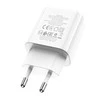 Įkroviklis Borofone BN4 1xUSB, 1xType-C QC 3.0, PD 2.0 20W, baltas