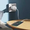 Įkroviklis Borofone BN5 18W USB-A + USB-A to USB-C cable 1.0m baltas