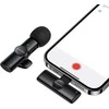 Borofone Lavalier wireless microphone BFK16 Winner Lightning juodas