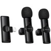 Borofone Lavalier wireless microphone BFK16A Winner Lightning juodas – 2 pieces