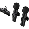 Borofone Lavalier wireless microphone BFK16A Winner Type C juodas – 2 pieces