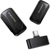 Borofone Lavalier wireless microphone BFK17 Lemai Type C juodas – 2 pieces