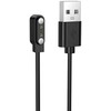 Borofone Magnetic cable skirtas BD15 smartwatch juodos spalvos