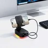 Borofone Nešiojama kolonėlė Bluetooth BR200 Marea 3 in 1 with holder and 1500mAh power bank juodas