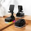 Borofone Nešiojama kolonėlė Bluetooth BR200 Marea 3 in 1 with holder and 1500mAh power bank juodas