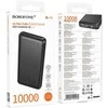 Oem Borofone Power Bank 10000mAh BJ78 Clever – 2xUSB – juodos spalvos