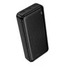 Borofone Power Bank 20000mAh BJ78A Clever – 2xUSB – juodos spalvos