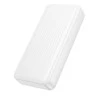 Borofone Power Bank 20000mAh BJ80A Clever – 2xUSB + Type C – QC 3.0 22,5W + PD 20W baltos spalvos