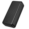 Borofone Power Bank 30000mAh BJ78B Clever – 2xUSB – juodos spalvos