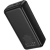 Borofone Power Bank 30000mAh BJ78B Clever – 2xUSB – juodos spalvos