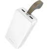 Borofone Power Bank 30000mAh BJ88B Clever – 2xUSB – baltos spalvos