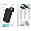 Borofone Power Bank 30000mAh BJ88B Clever – 2xUSB – juodos spalvos
