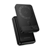 Borofone Power Bank 5000mAh BJ82 Dawn – USB – magnetic with induction charging juodos spalvos