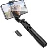 Oem Borofone Selfie Stick BY13 Nube bluetooth with tripod and remote control juodos spalvos