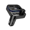 Borofone Transmitter FM BC61 Ocean MP3, Bluetooth – 2xUSB + Type C – PD 45W juodos spalvos