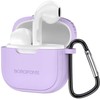 Borofone ausinės Bluetooth TWS BW29 Charm violetinės spalvos
