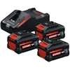 BOSCH AKUMULIATORIUS 18V 8,0Ah EXPERT 3vnt. + ĮKROVIKLIS EXAL18V-160