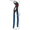 BOSCH REGULIUOJAMOS REPLĖS 250MM NESLYSTANČIOS /BOSCH LINE
