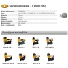 21119 Vinys Bostitch F250R70Q; 2,5x70 mm; 15°; 9000 vnt.