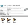 Vinys Bostitch; 3,1x90 mm; 33°; 2200 vnt.; rifliuotu koteliu; galvanizuoti