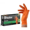 BRADAS NITRILINĖS PIRŠTINĖS DIAMOND ORANŽINĖS XXL 10-11 /50vnt.