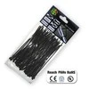 Bradas OPASKA PLASTIKOWA Juoda 3,6 x 300mm 100szt