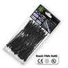 Bradas OPASKA PLASTIKOWA Juoda 3,6 x 150mm 100szt