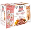 BRIT Care fillets in gravy box – šlapias pašaras katei – 12x85g