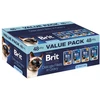 BRIT Premium by Nature Delicate fillets in gravy Box – šlapias kačių maistas – 48x85g