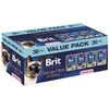 BRIT Premium by Nature Delicate fillets in gravy Sterilised Box – šlapias kačių maistas – 36x85g