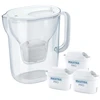 Brita Style Essential + 3 MAXTRA PRO PURE PERFORMANCE (Baltas)