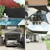 Burė nuo saulės, tamsiai žalios spalvos, 5x7x7m, HDPE, 160g/m² 311484