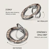 Burga Magnetic Ring Holder, Sidabrinis – Barely Yours