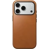Burga Nomad Modern odinis dėklas, balno ruda (Horween) – iPhone 18 Pro/17 Pro