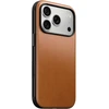 Burga Nomad Modern odinis dėklas, balno ruda (Horween) – iPhone 18 Pro/17 Pro