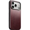 Burga Nomad Modern odinis dėklas, bordo (Horween) – iPhone 18 Pro/17 Pro