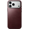 Burga Nomad Modern odinis dėklas, bordo (Horween) – iPhone 18 Pro Max/17 Pro Max