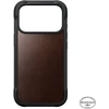 Burga Nomad Rugged odinis dėklas, rustic ruda (Horween) – iPhone 18 Pro/17 Pro
