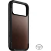 Burga Nomad Rugged odinis dėklas, rustic ruda (Horween) – iPhone 18 Pro Max/17 Pro Max