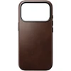 Burga Nomad Traditional Odinis dėklas, rustic ruda (Horween) – iPhone 18 Pro/17 Pro