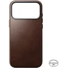Burga Nomad Traditional Odinis dėklas, rustic ruda (Horween) – iPhone 18 Pro Max/17 Pro Max